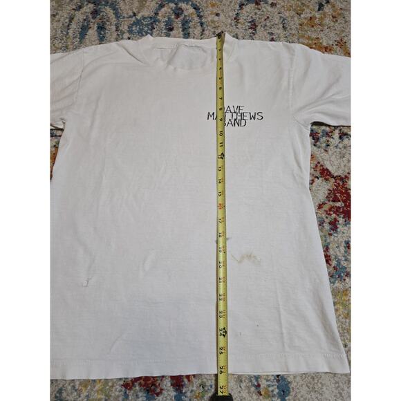 Vintage 90s Dave Matthews Band T-Shirt Could I Have Been Anyone Sz S/M THRASHED - Picture 5 of 9